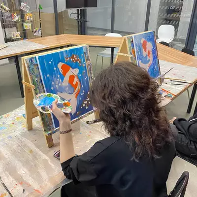 Мастер-классы «Картина на холсте»