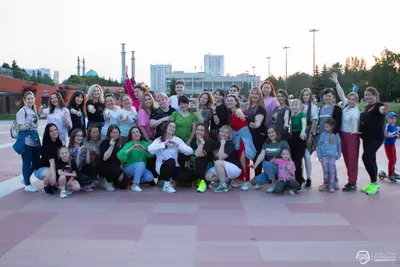 Zumba на открытом воздухе прошла 6 июня на Площади Азатлык