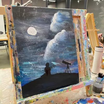 Мастер-класс «Картина в интерьер»