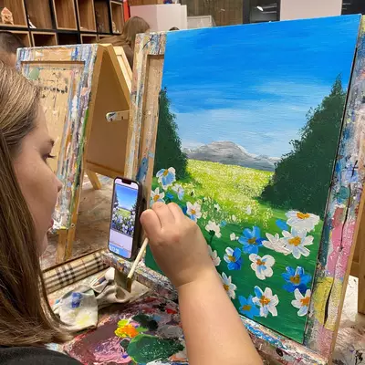 Мастер-класс «Картина в интерьер»