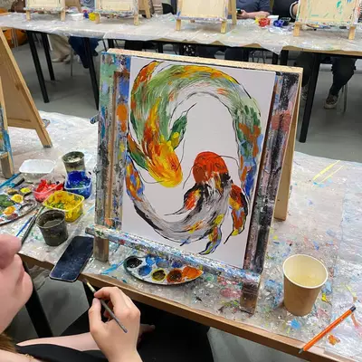 Мастер-класс «Картина в интерьер»