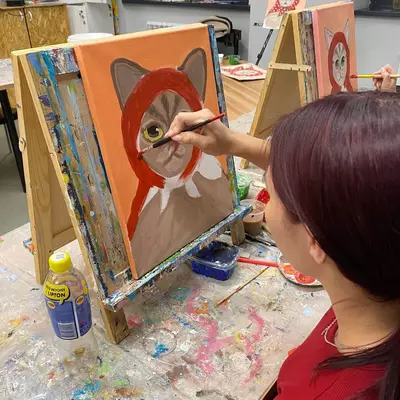 Мастер-класс «Картина на холсте»