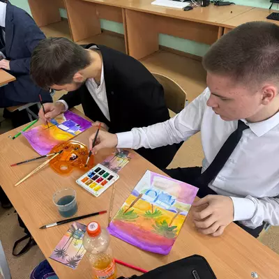 Мастер-класс «Картина акварелью»