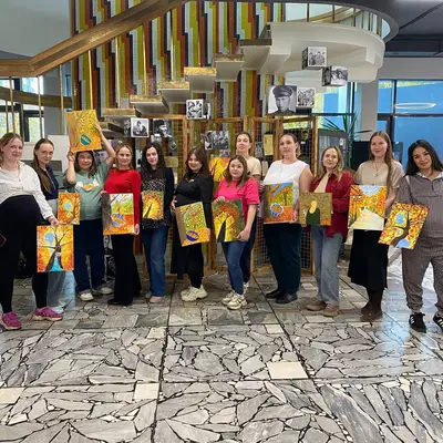 Мастер-класс по рисованию для беременных