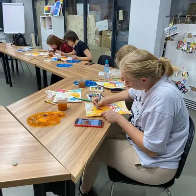 Мастер-класс «Картина в интерьер»