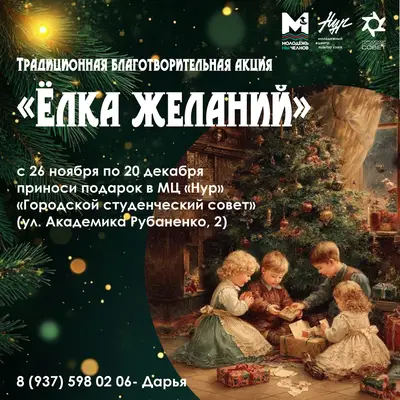 Новогоднее чудо от Городского Студенческого Совета!