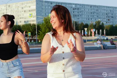 Зумба на свежем воздухе