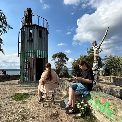 Плэнер на свежем воздухе